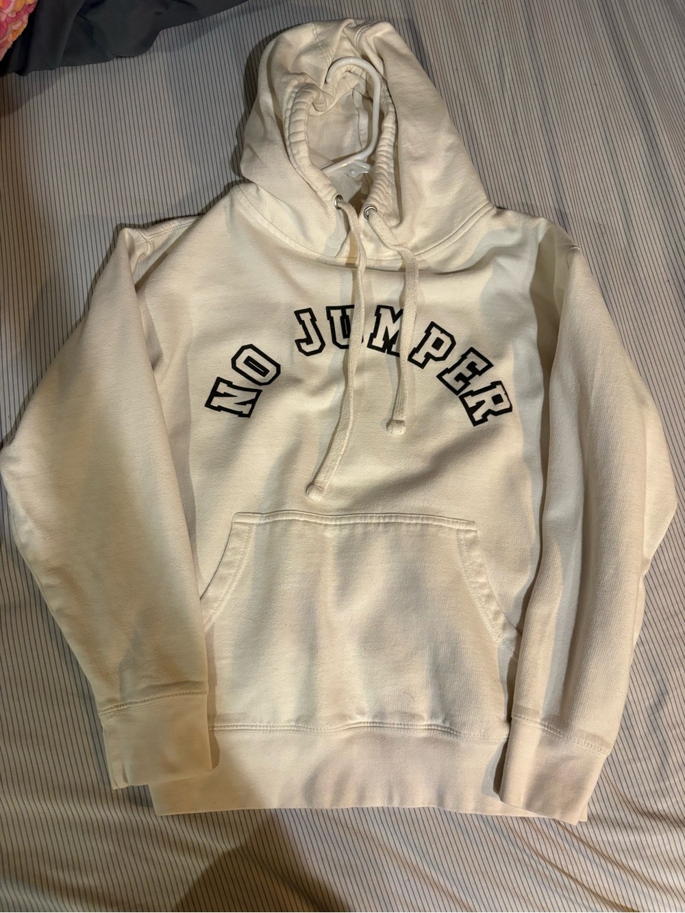 Men's Crewneck Hoodie in Ivory
